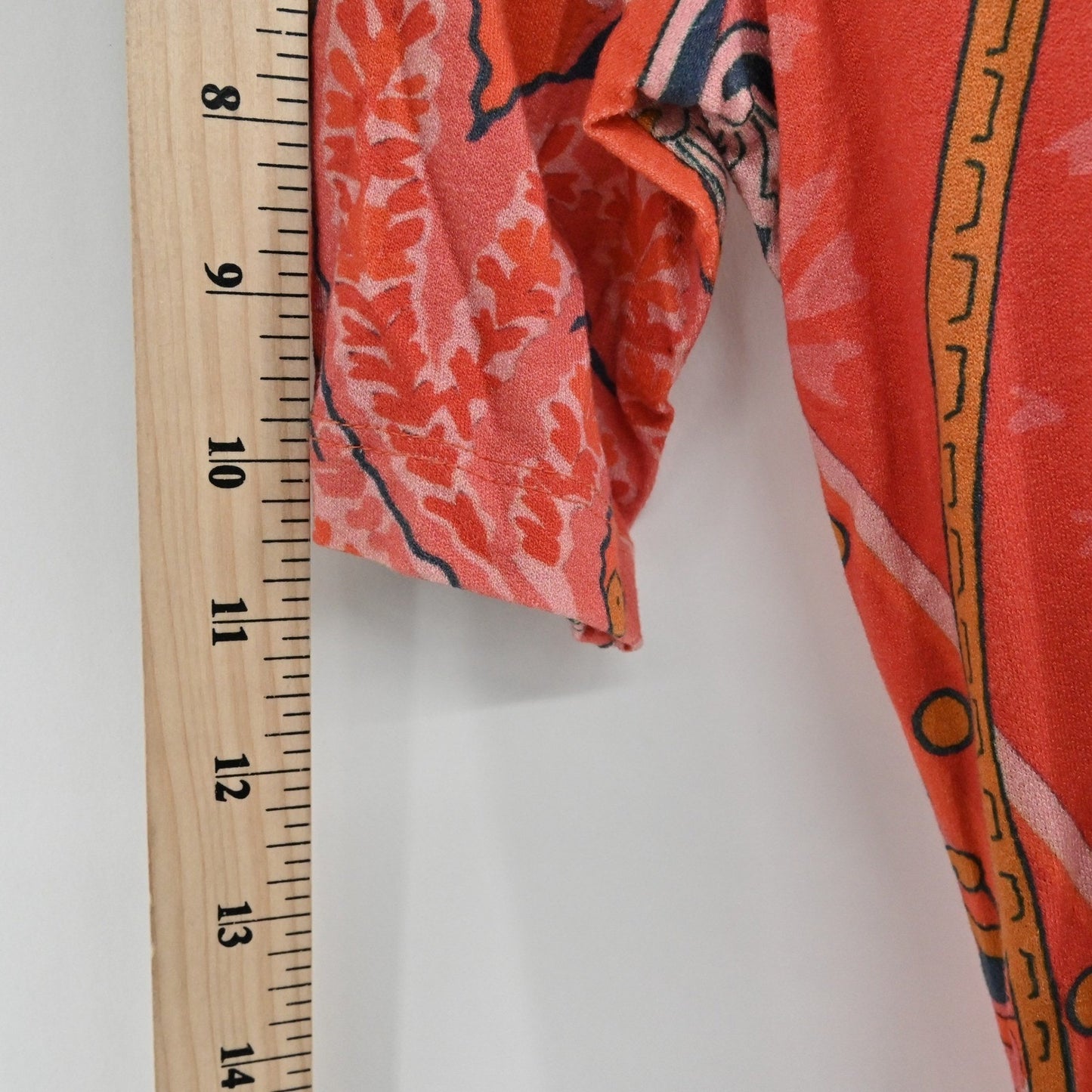 Anthropologie Farm Rio Giannina Knit Midi Dress Size S Bohemian Paisley Fitted