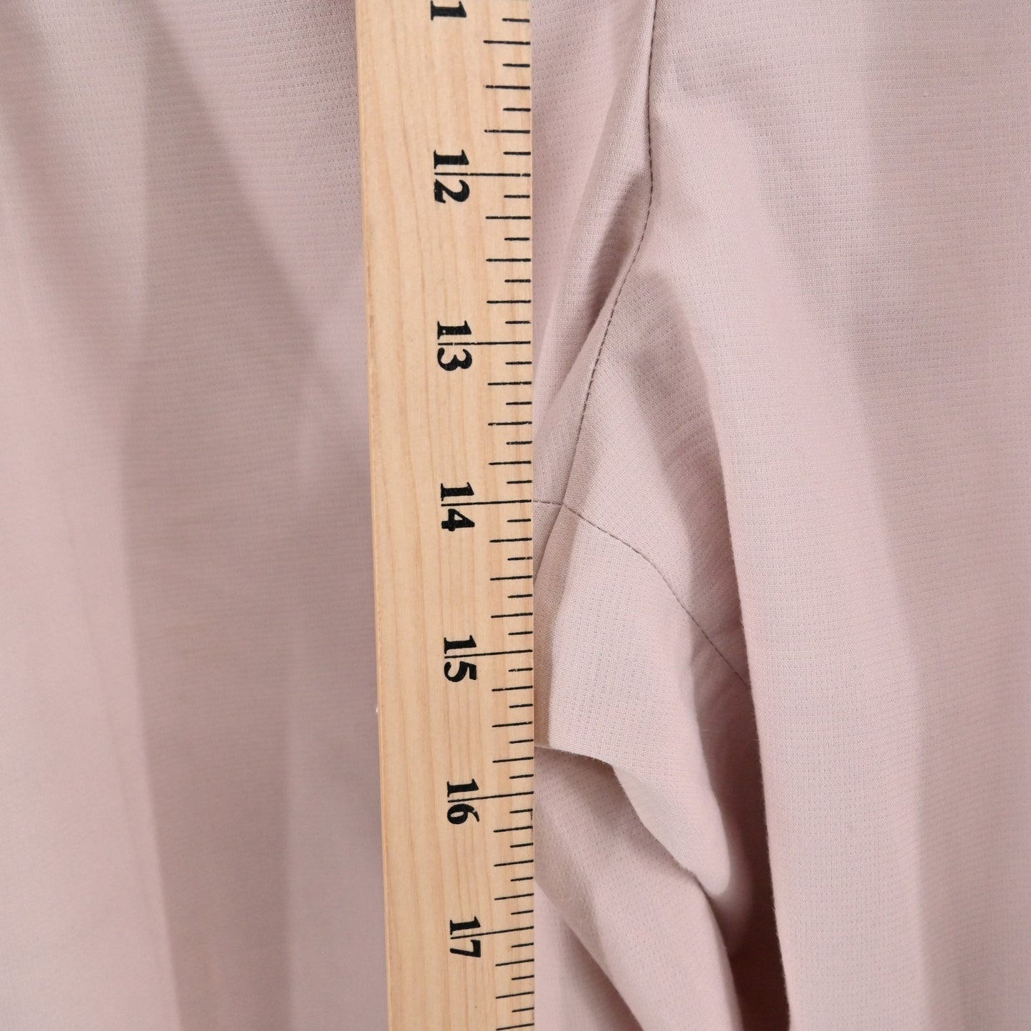 Ted Baker Womens Belted Tapered Pants Size M Light Pink High Rise Pleated Chino