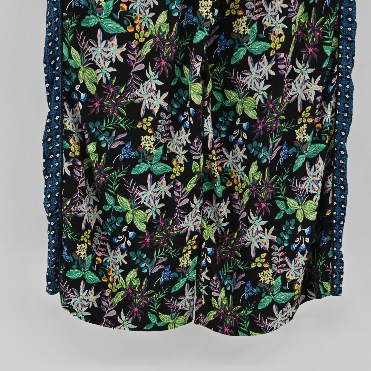 ANTHROPOLOGIE Pants Womens Size XS ETT TWA Rosseau Wide Leg Floral Crop Pull On