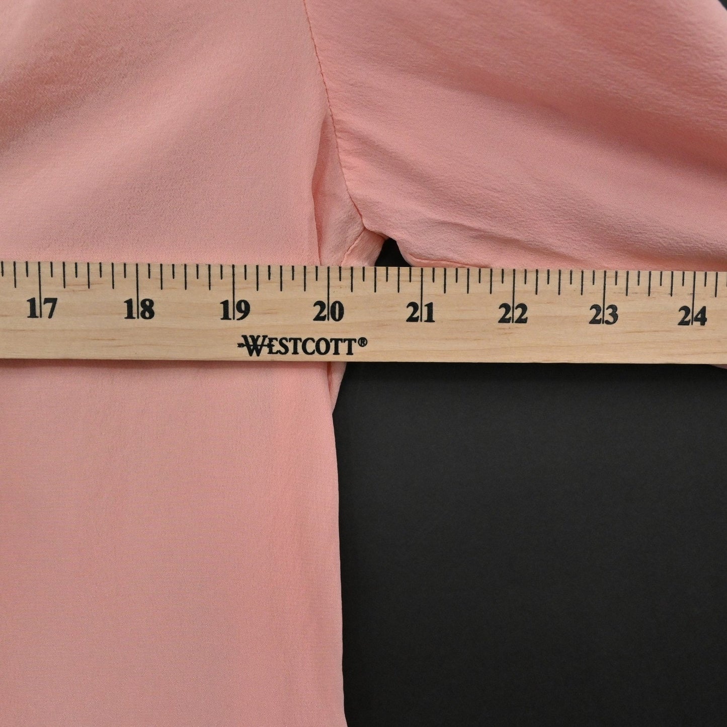 Amanda Uprichard Womens Pink Top Size S Blouse Long Sleeve Pastel Feminine Chic