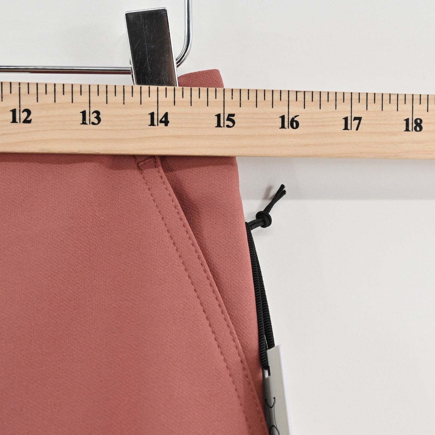 Rachel Zoe Womens Pull On Pants Sz 4 Mauve Pink Tapered Trousers Stretch Career