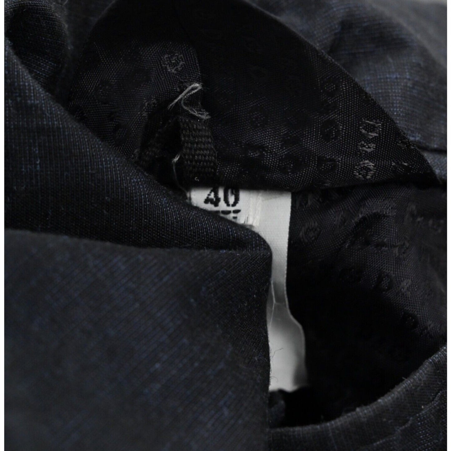 Vtg DOLCE GABBANA Mens Blazer Size 40 Heather Navy Blue Cotton Office Career 00s