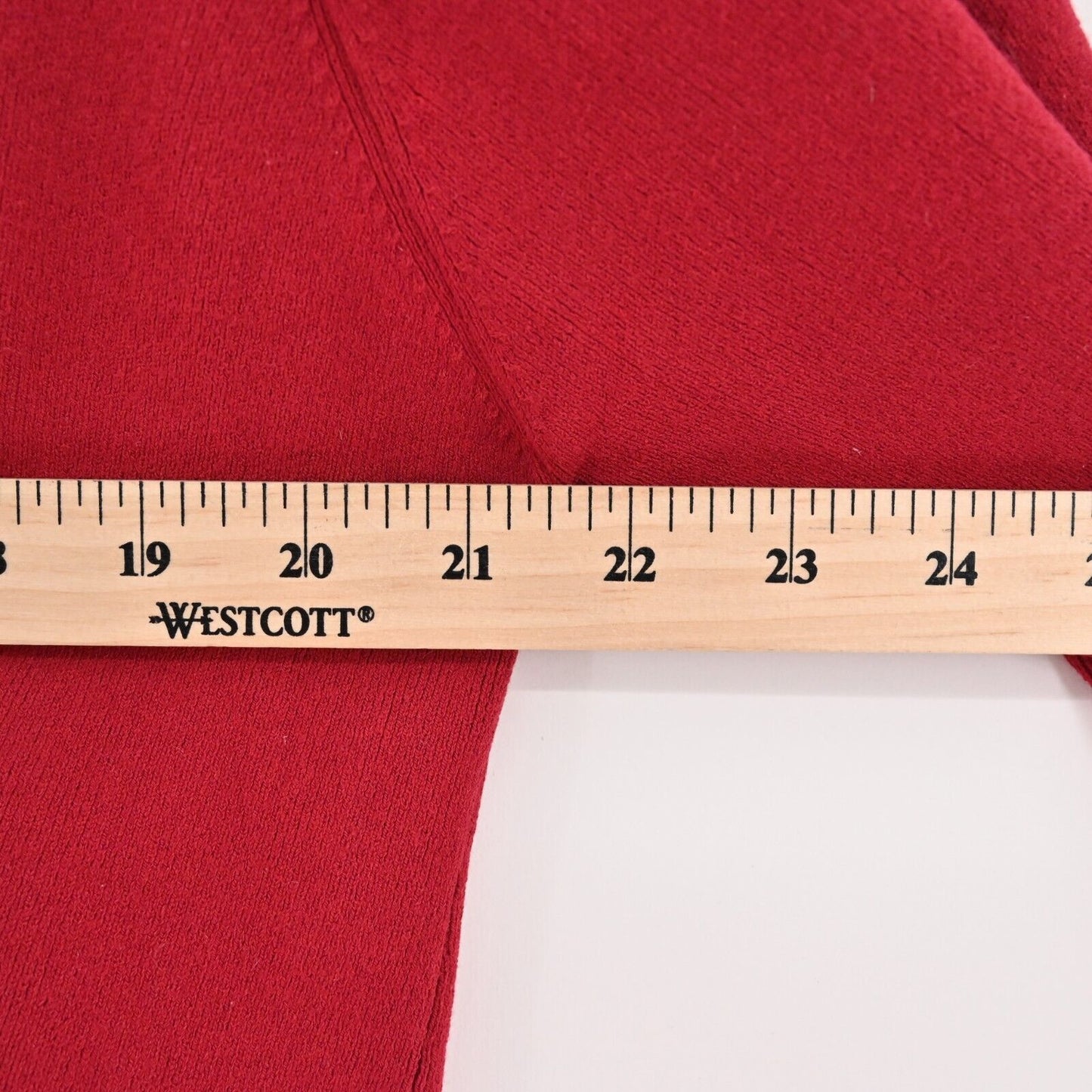 EILEEN FISHER Cardigan Womens Size S Red Italian Yarn Knit Open Front Sweater