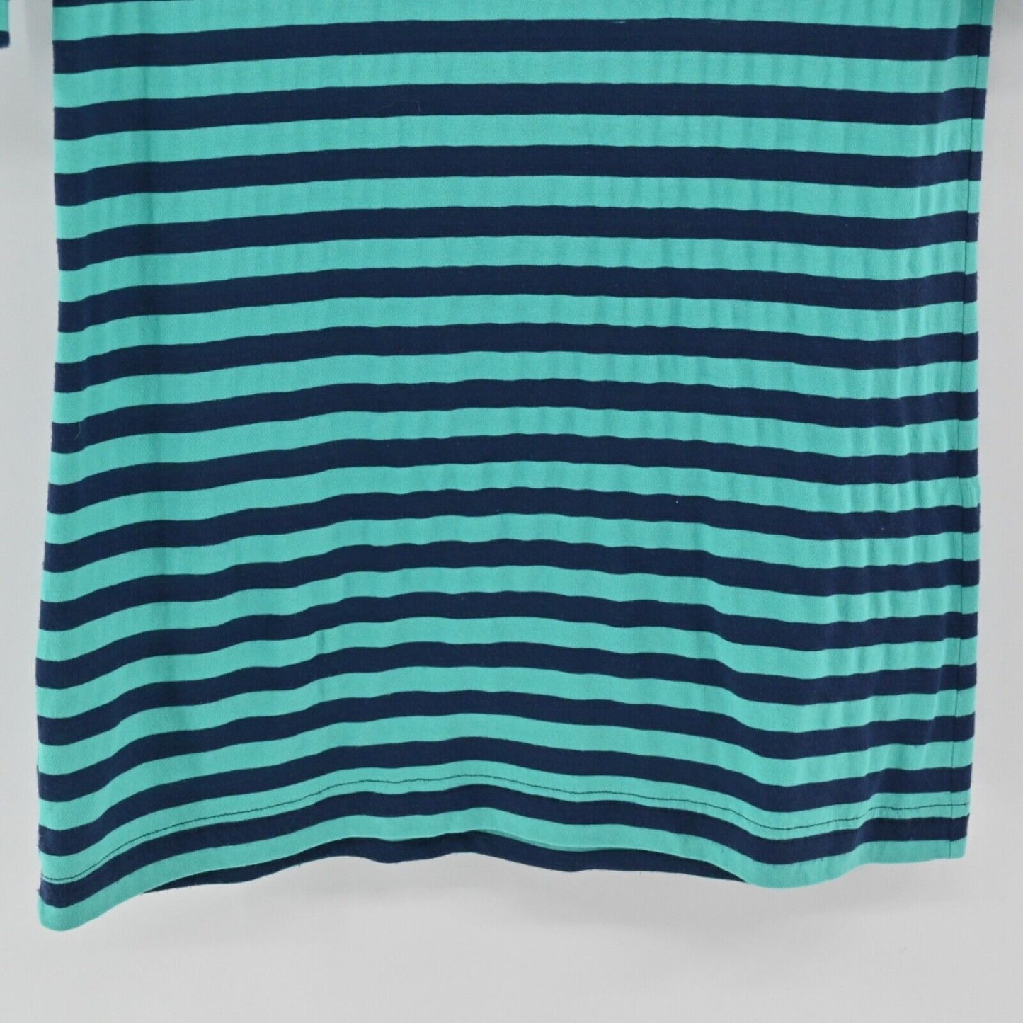 LILLY PULITZER Dress Womens Sz XS Blue Stripe Cassie Boat Neck 3/4 Sleeve Cotton
