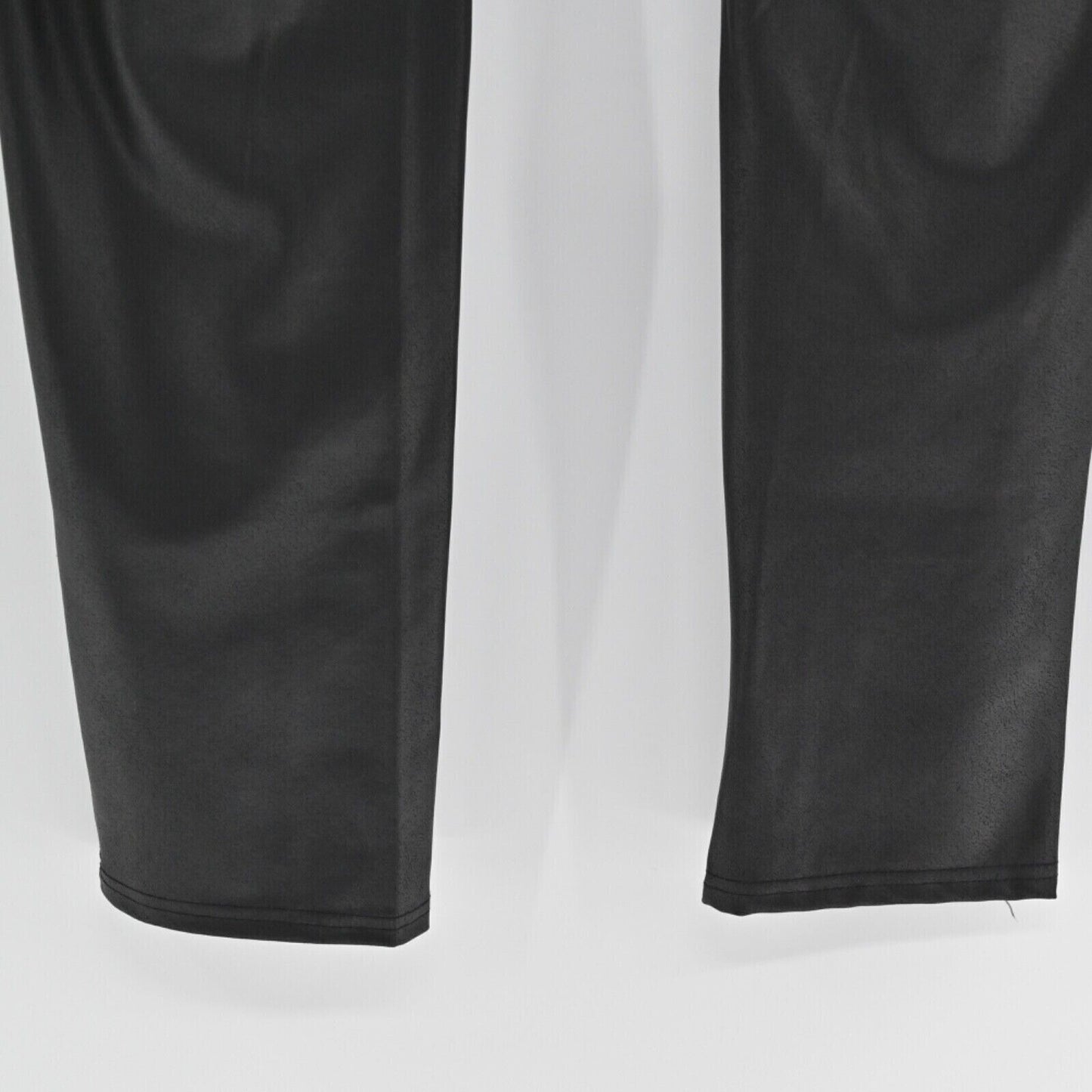 ARULA Leggings Womens Sz 12 Faux Leather Black High Rise Grunge Gothic Festival