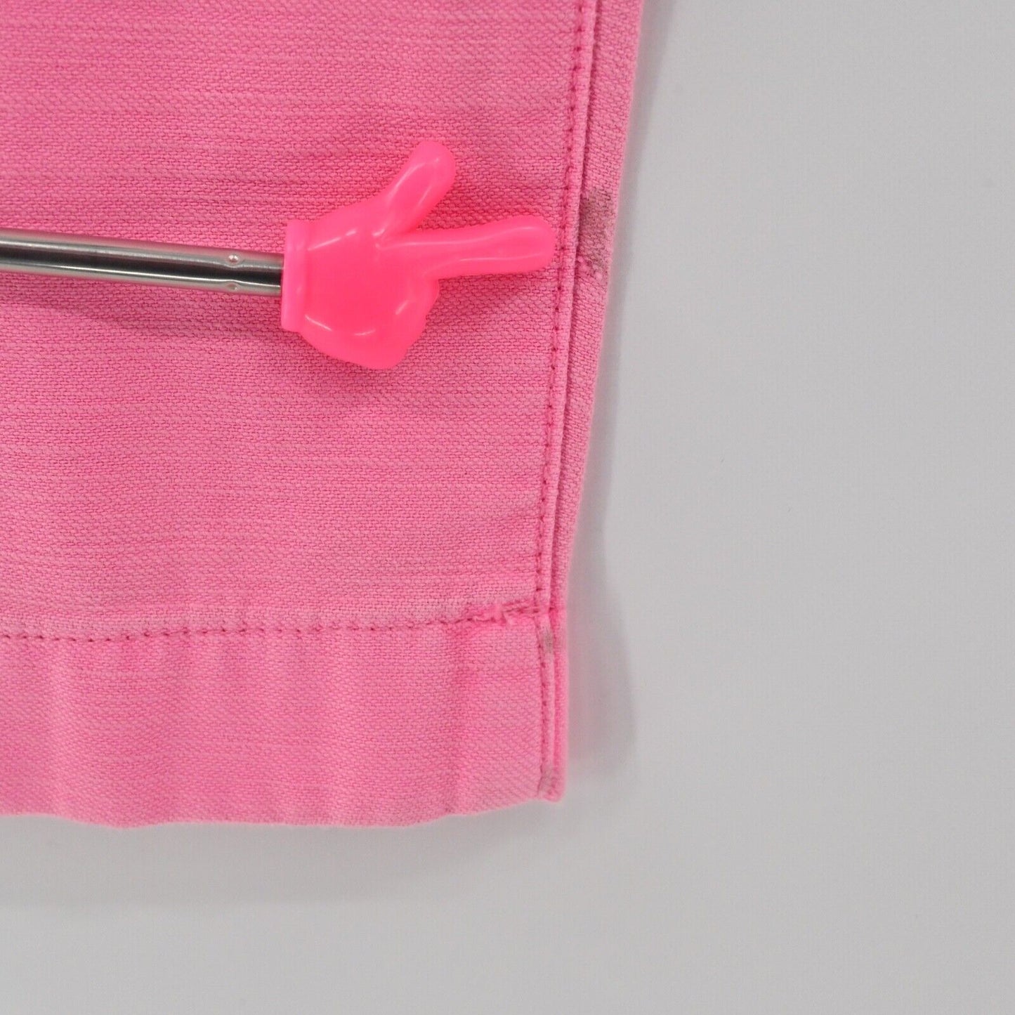 J CREW Pants Womens Size 16 Neon Pink 100% Cotton High Rise Foundry Preppy NEW