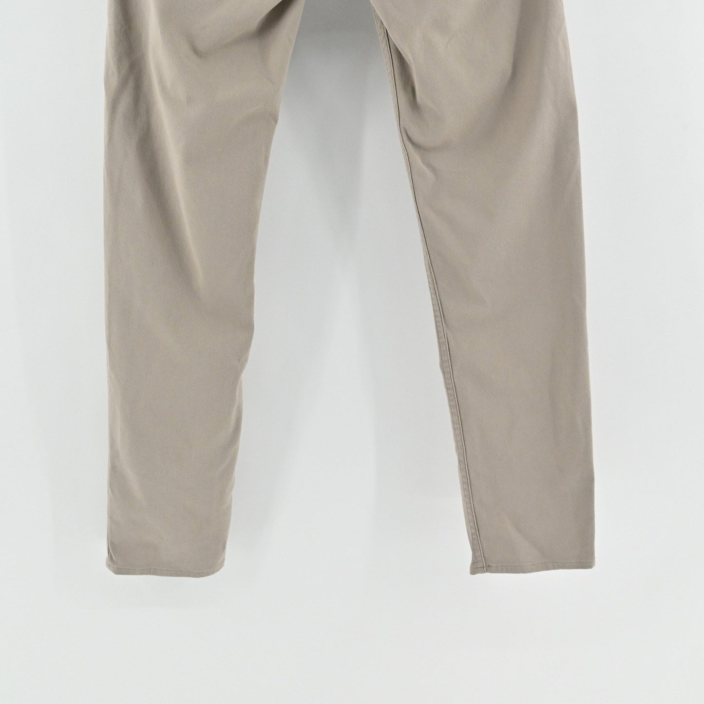 Theory Mens Raffi Neoteric Twill Pants Size 31 Beige Cotton Blend Stretch