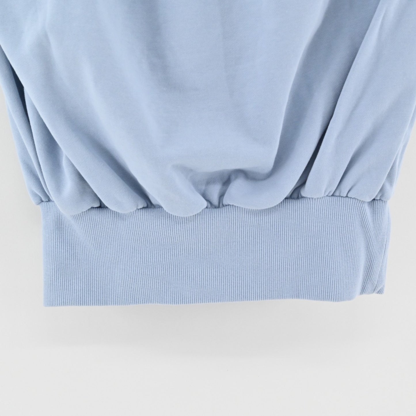 3.1 Phillip Lim Womens Sleeveless French Terry Top Size S Dream Blue Split VNeck