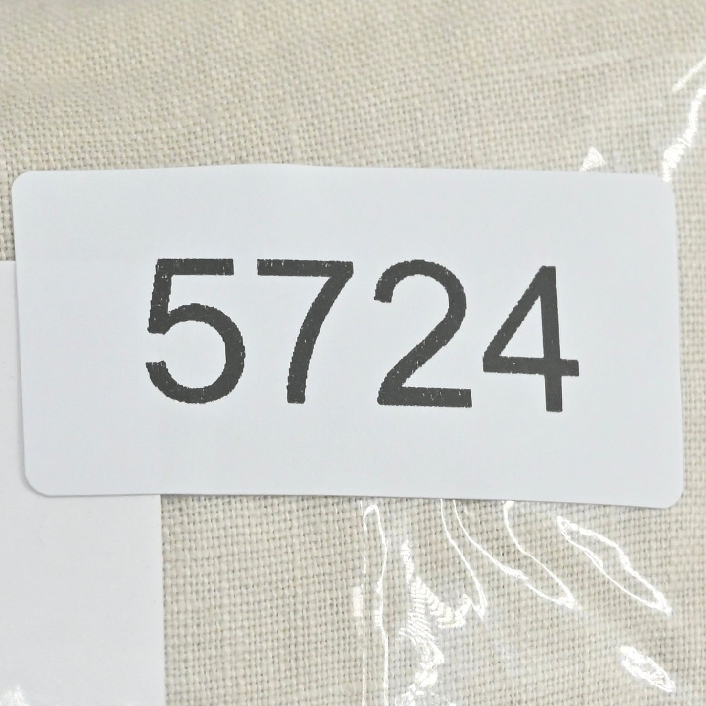 Magaschoni Linen Dress Size M Lagenlook Beige Ethereal Boho Neutral Tunic Tassel