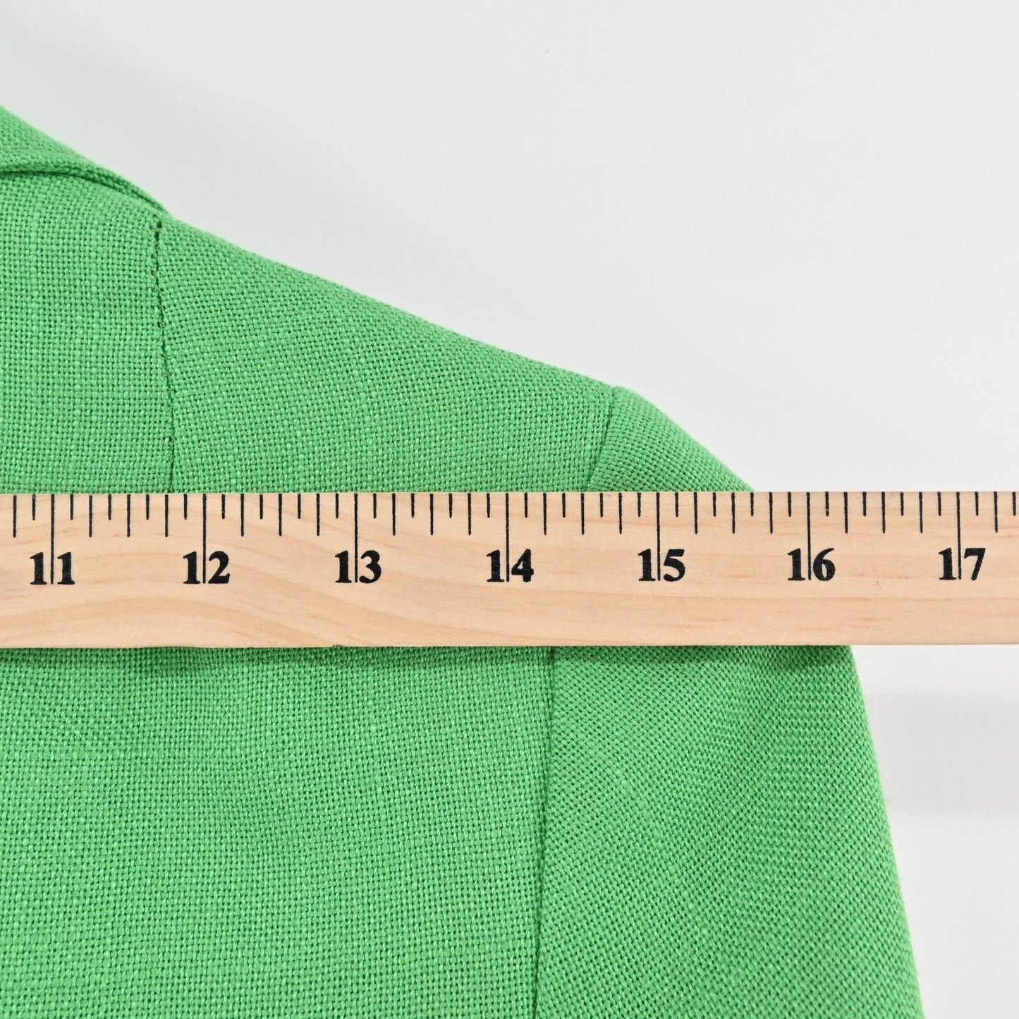 Vtg EVAN PICONE Blazer Womens Size 6 Green Single Breasted Front Pocket Jacket