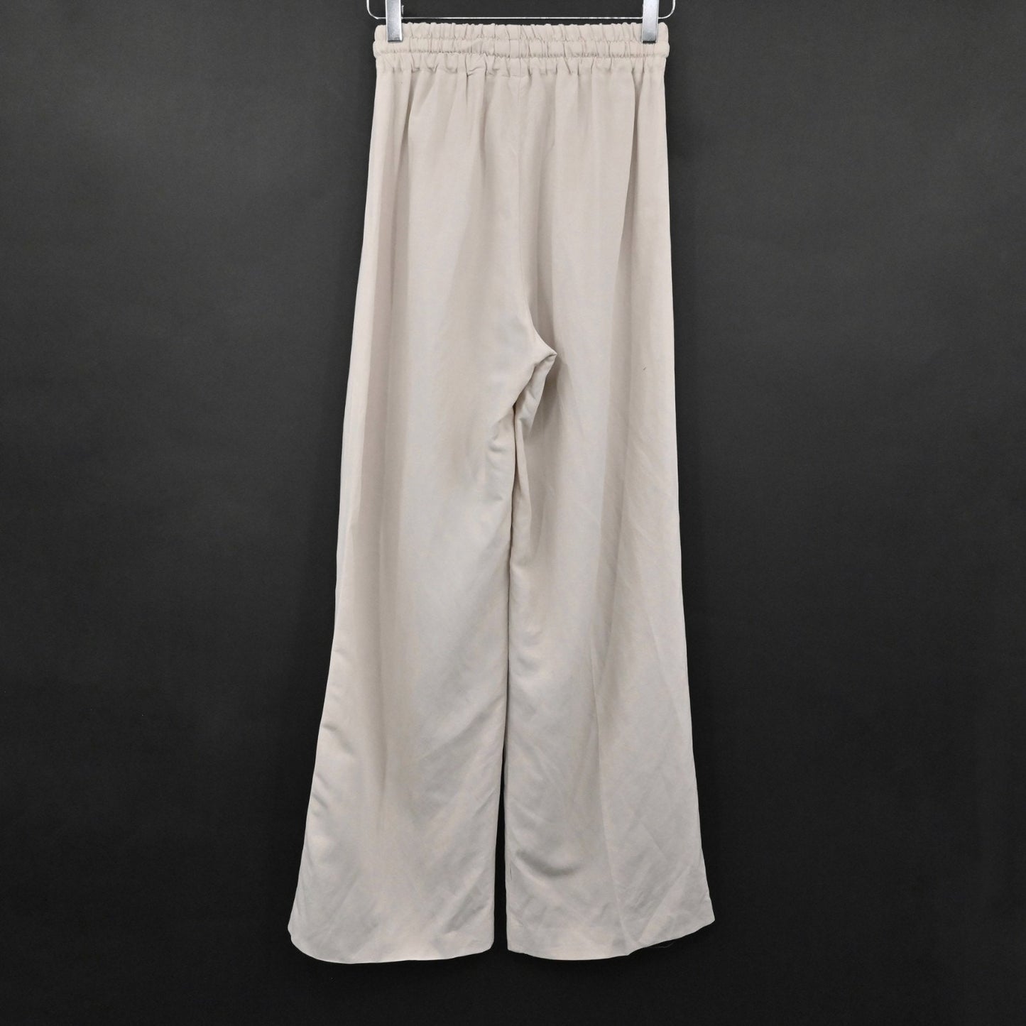 BARBARA ALVISI Womens Wide Leg Pants Size XS Linen Drawstring Minimalist Italy