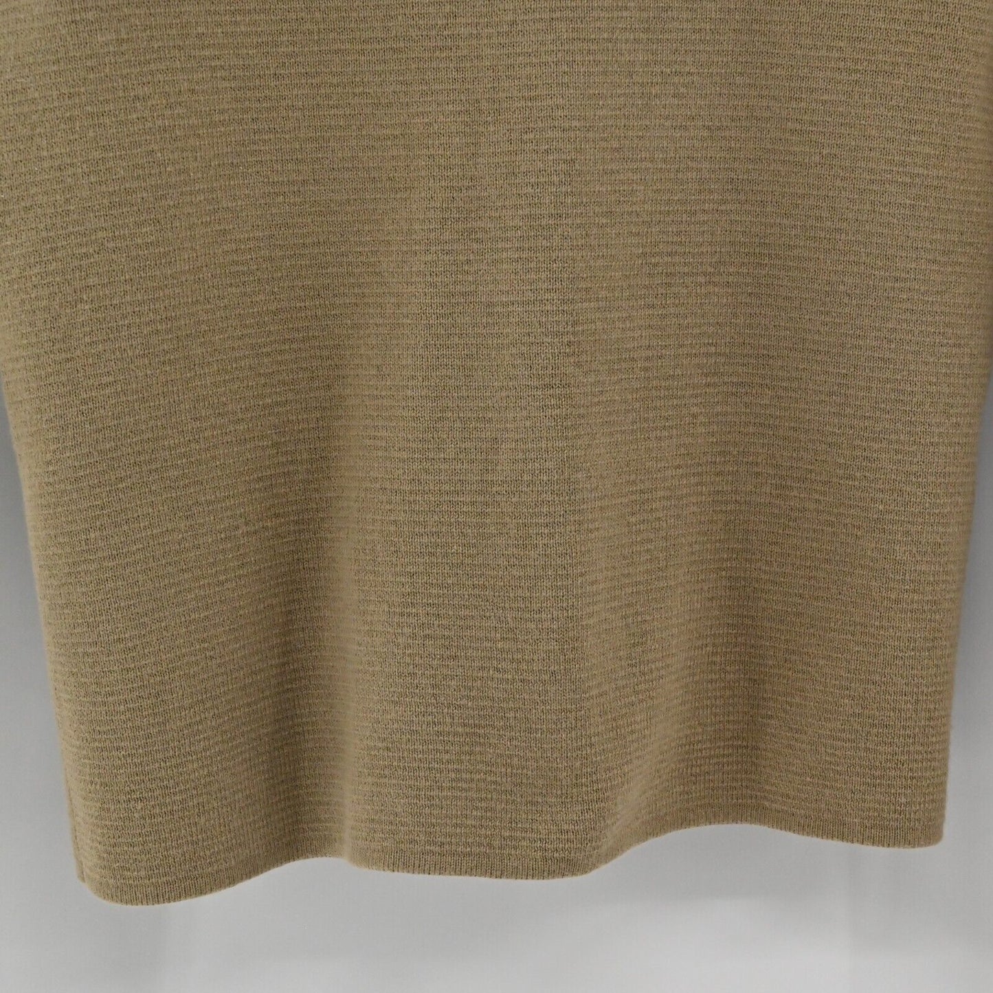 ANN TAYLOR Cardigan Womens Size XS Brown Military Full Zip Cotton Wool Retro Y2K