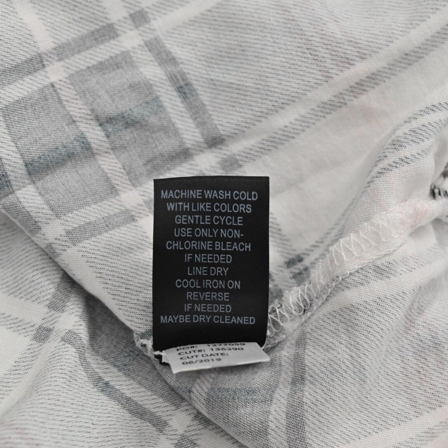 TORRID Dress Womens Size 2X White Plaid Shirt Challis Zip Front Drawstring Waist