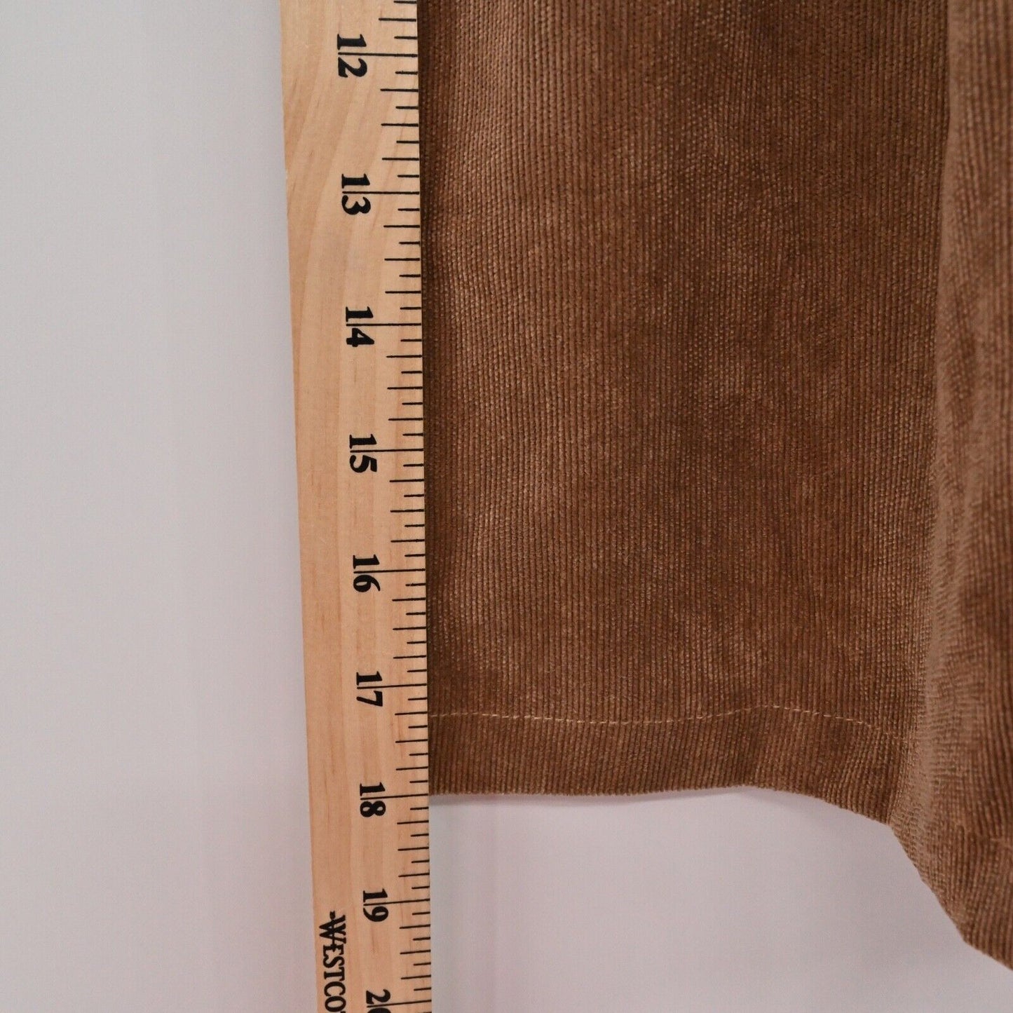 ALTARD STATE Skirt Womens Size L Brown Corduroy Button Front Paperbag Waist Mini