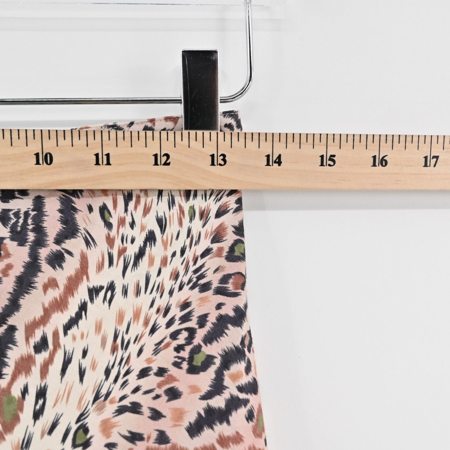 ALLSAINTS Skirt Size 4 Raya Arietta Animal Print Multi Ruffled Asymmetric Hem