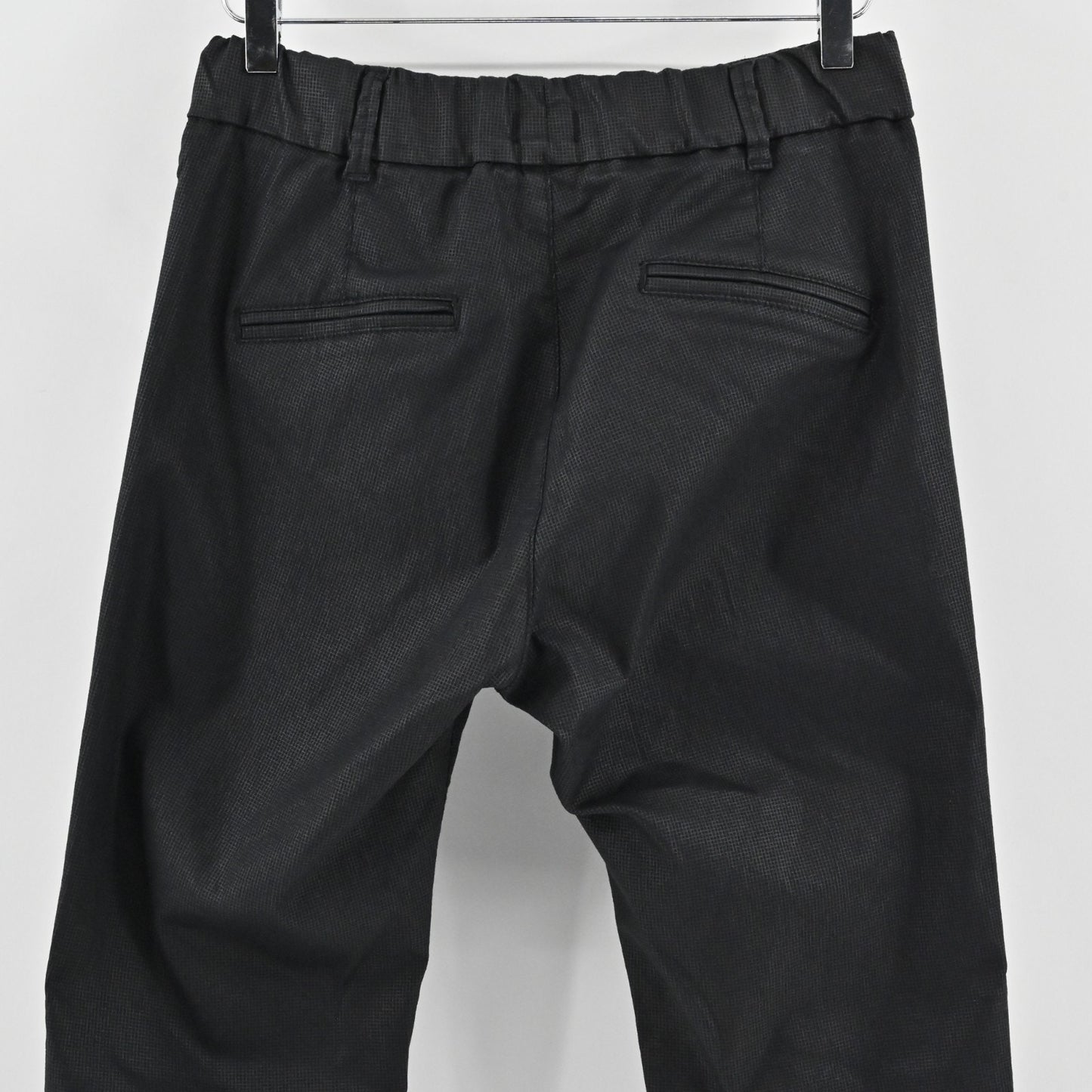 Bevy Flog Womens Adele Black Pants Size 30 Slit Flare Ankle Pull On Casual