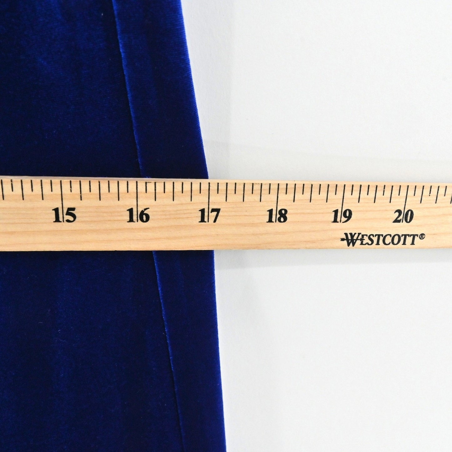 ABYSS by ABBY Velvet Blue Corset Dress Size S HOCO Strapless High Slit Maxi Gown