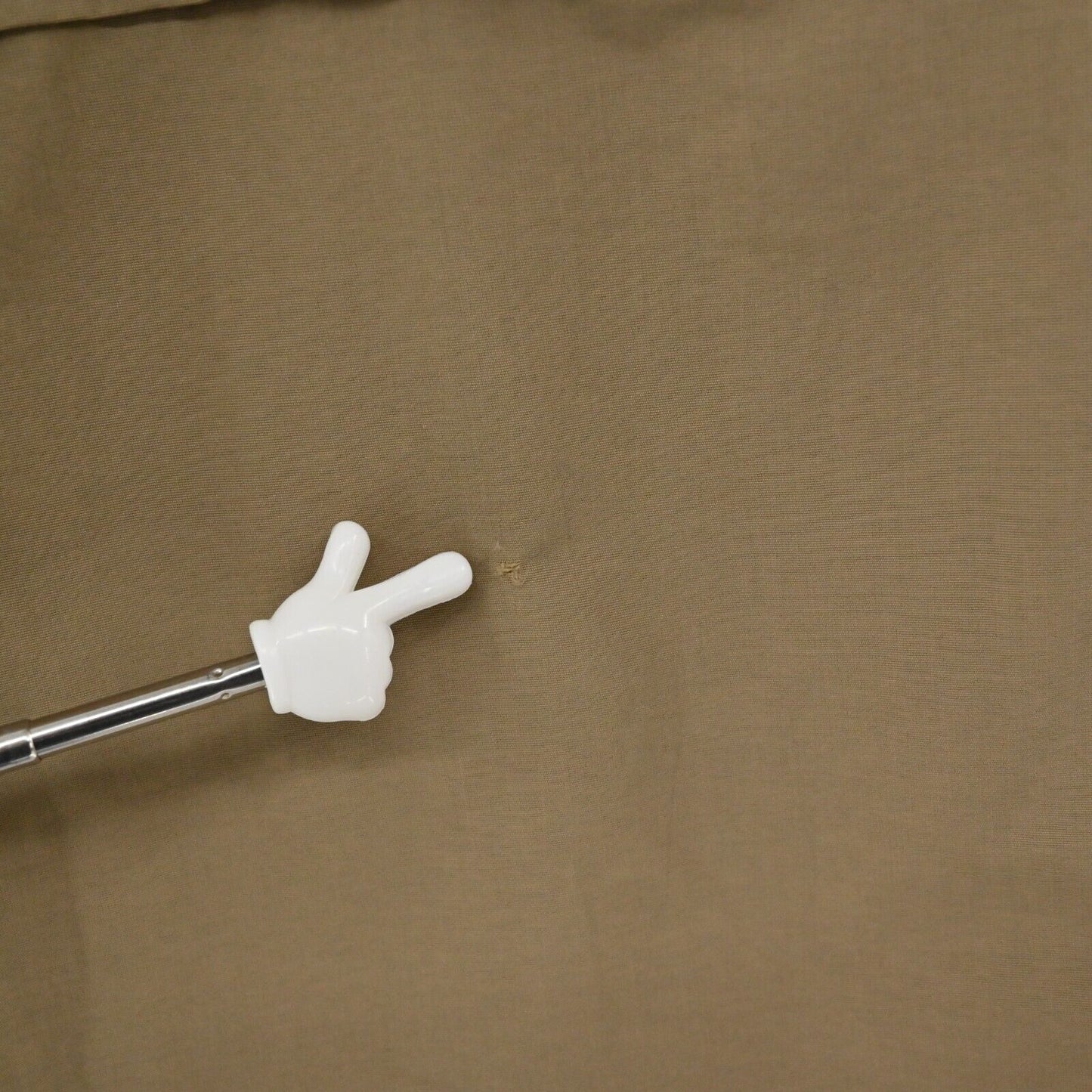 LL BEAN Pants Mens Size M Regular Convertible Cargo Pocket Tan Nylon Outdoor