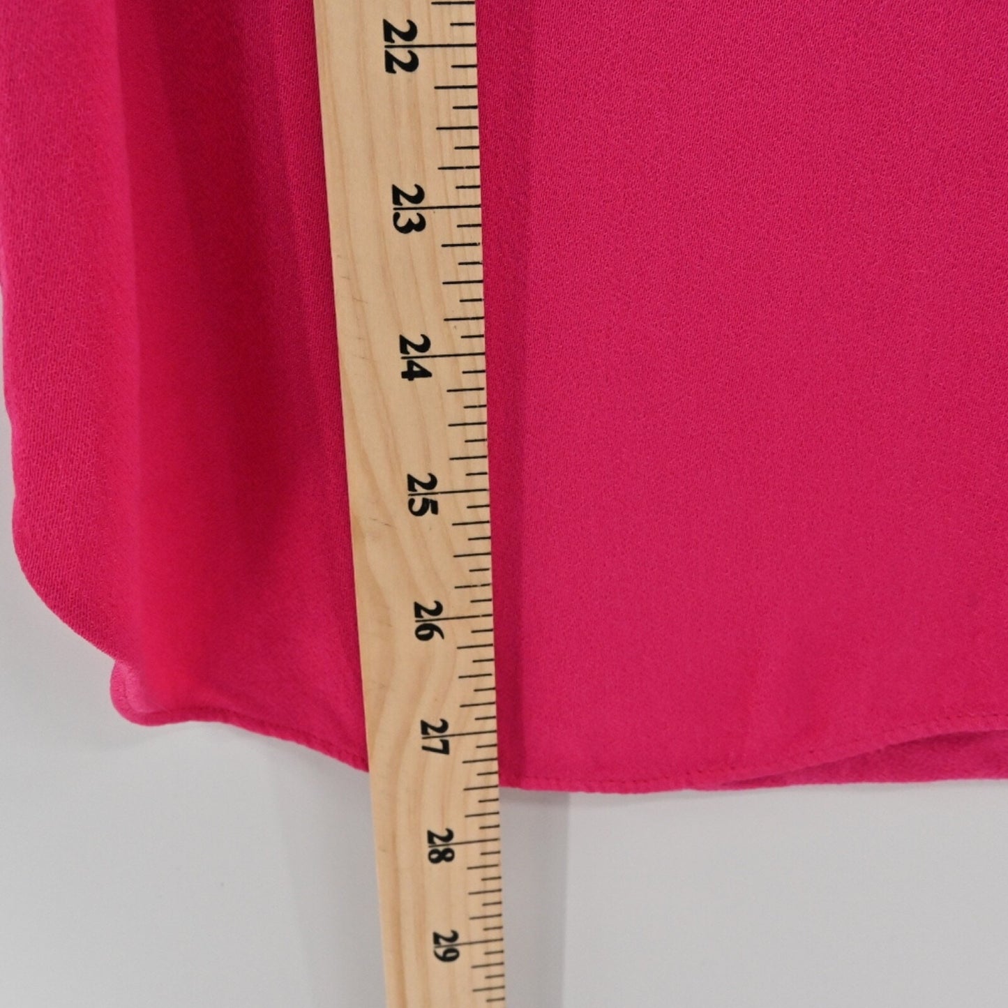 KATE SPADE Top Womens Sz L Pink V Neck Ruffle Flutter Cap Sleeve Preppy New York