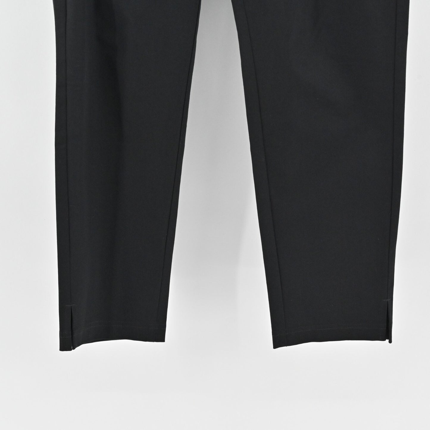 EILEEN FISHER Black Pull On Pants Womens Size S High Rise Slim Straight Ankle