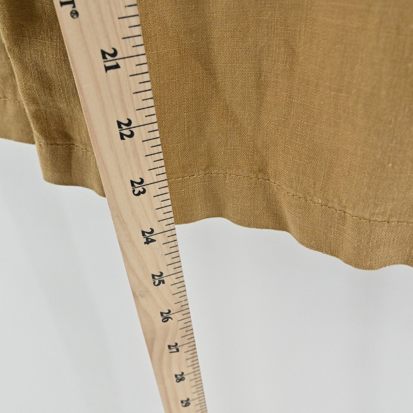 Wrap London Womens Wide Leg Linen Smocked Pants Size 14 Trousers Granola Girl