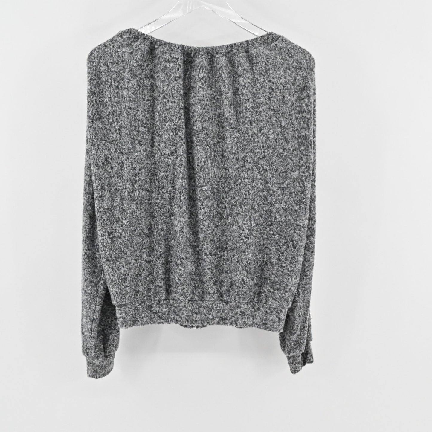 The Kooples Sport Womens Gray Fleece Set Size S/M Embroidered Lace Super Soft