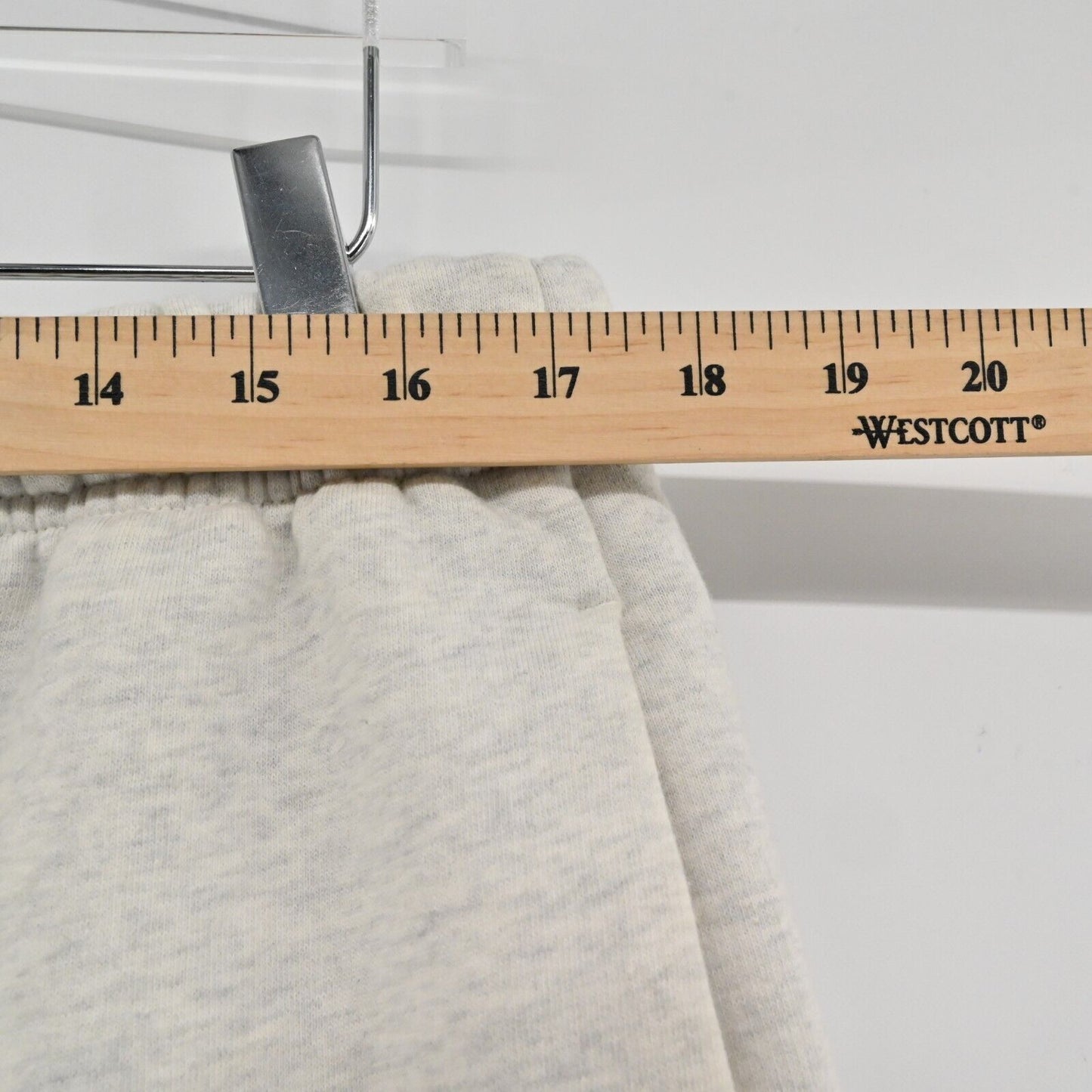 ARITZIA Skirt Womens Size L Wilfred Free SweatFleece Mini Drawstring Fleece Gray