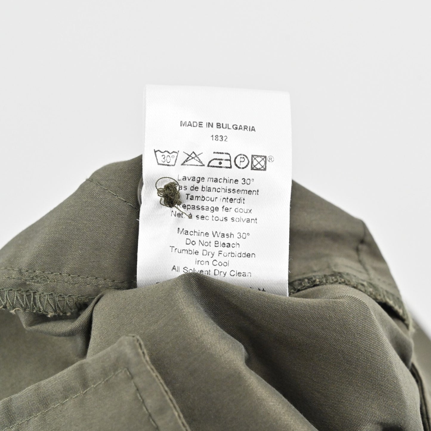 COTELAC Pants Womens Size 0 Olive Green Lightweight Casual Cotton Trouser Gorp