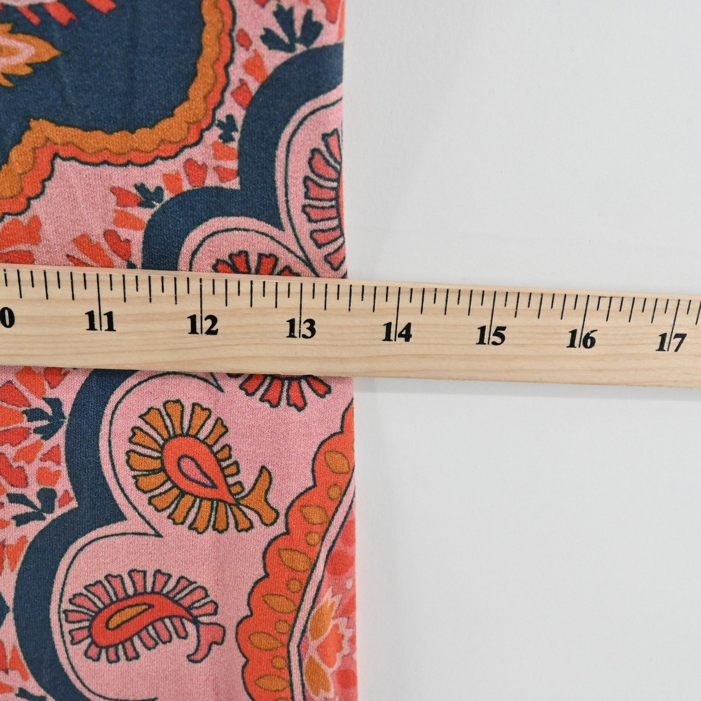 Anthropologie Farm Rio Giannina Knit Midi Dress Size S Bohemian Paisley Fitted