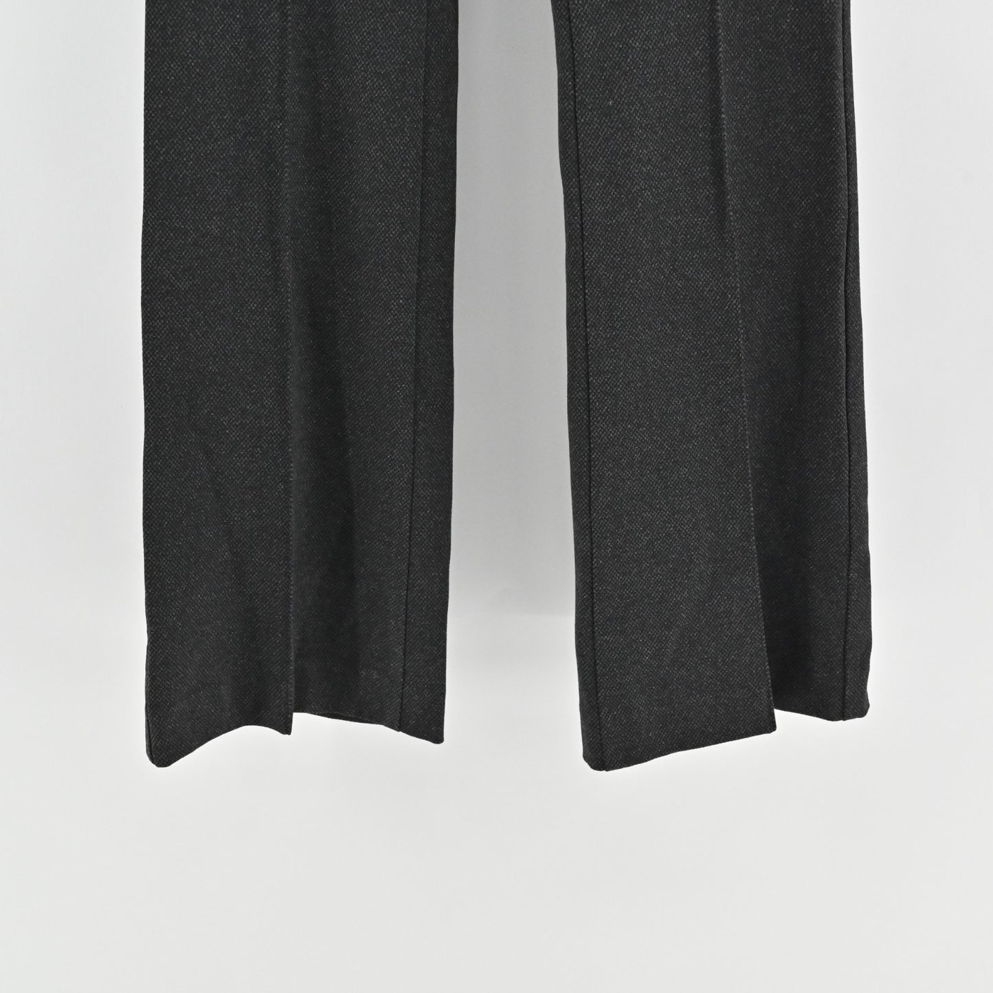 THEORY Demitria Regent Knit Pants Womens Size 2 Pull On Gray Multi Flare NEW