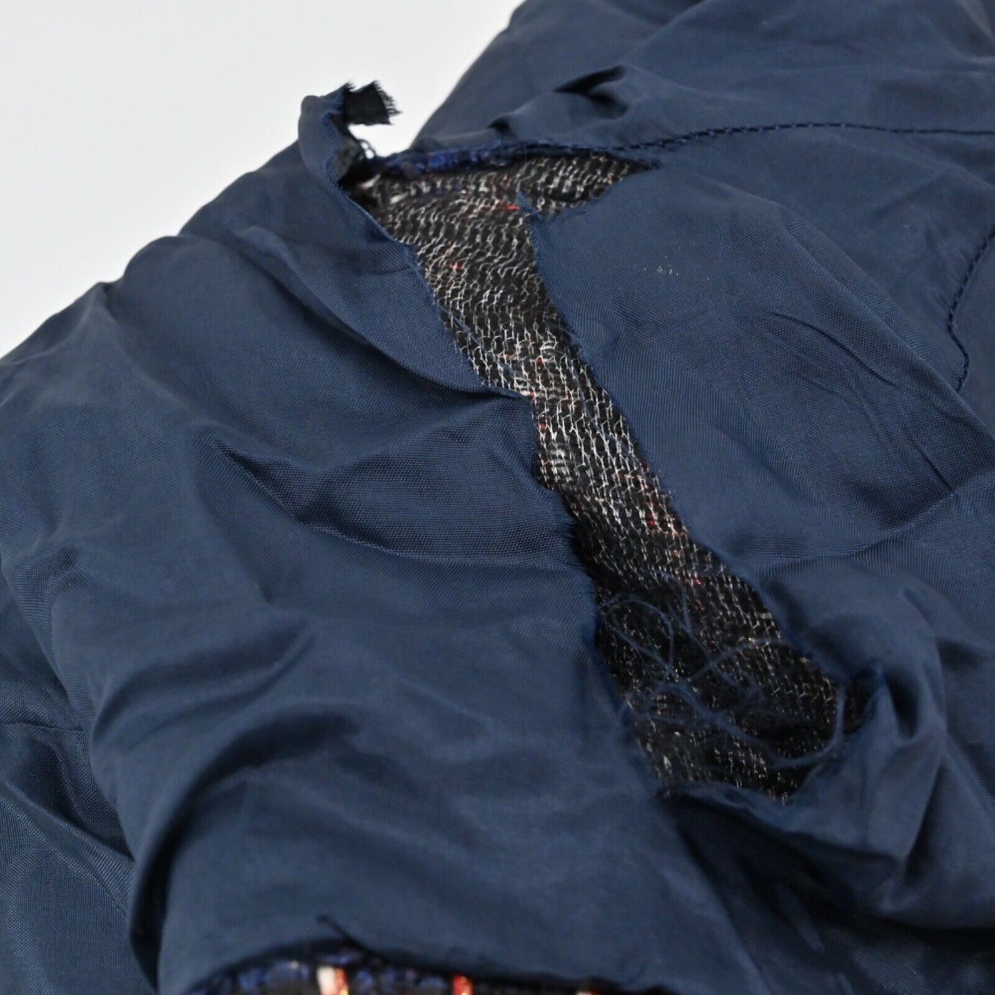 JILL JILL STUART Blazer Womens Size 4 Cropped Tweed Jacket Houndstooth Plaid Zip