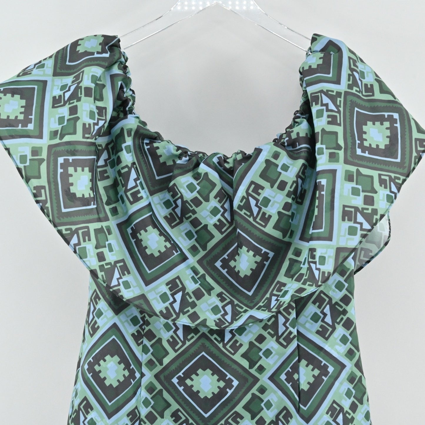 Baum und Pferdgarten Womens Size 6 Alice Ruffle Off The Shoulder Mini Dress
