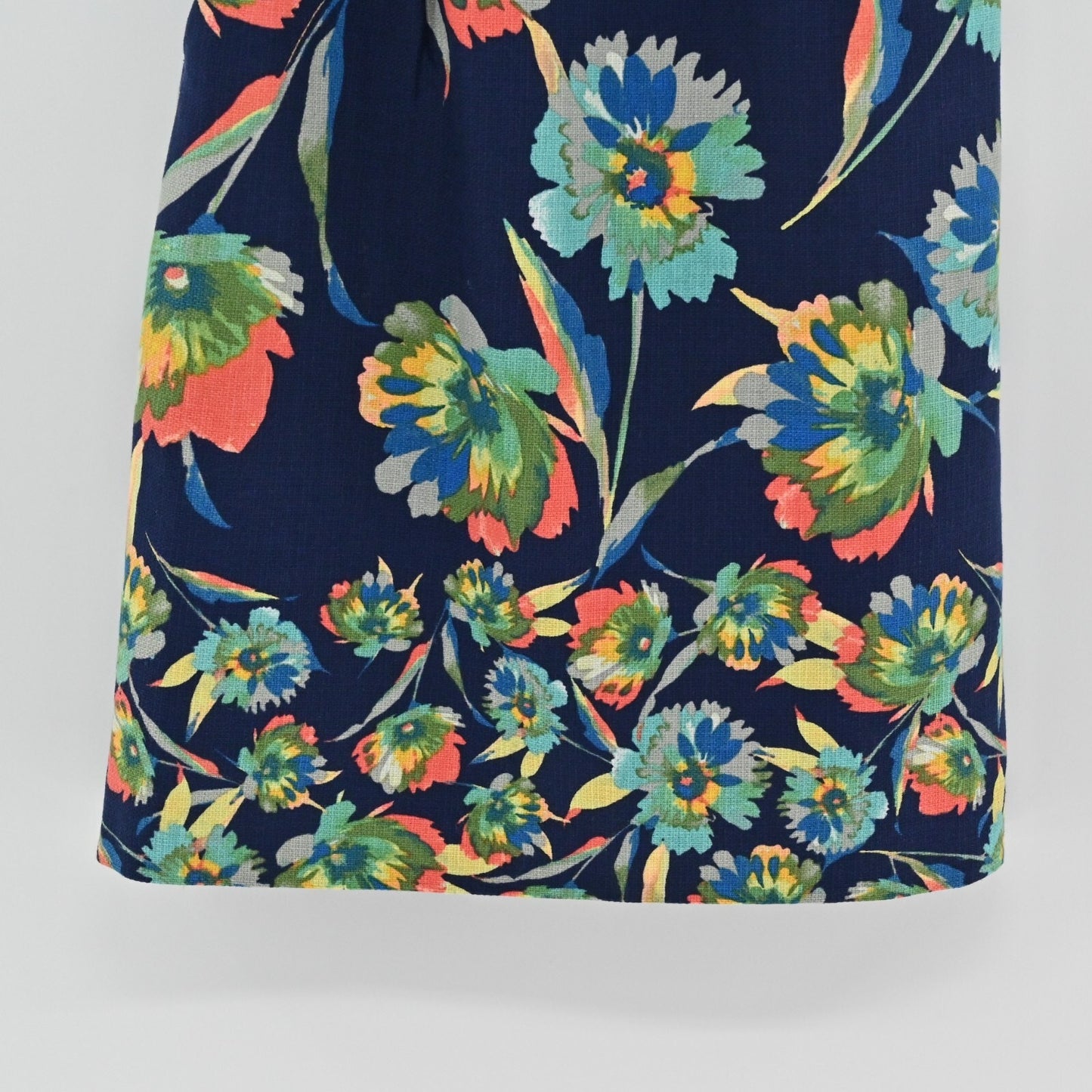 Anthropologie Womens Green Floral Dress Size 2 Elland TABITHA Blouson Tie Neck