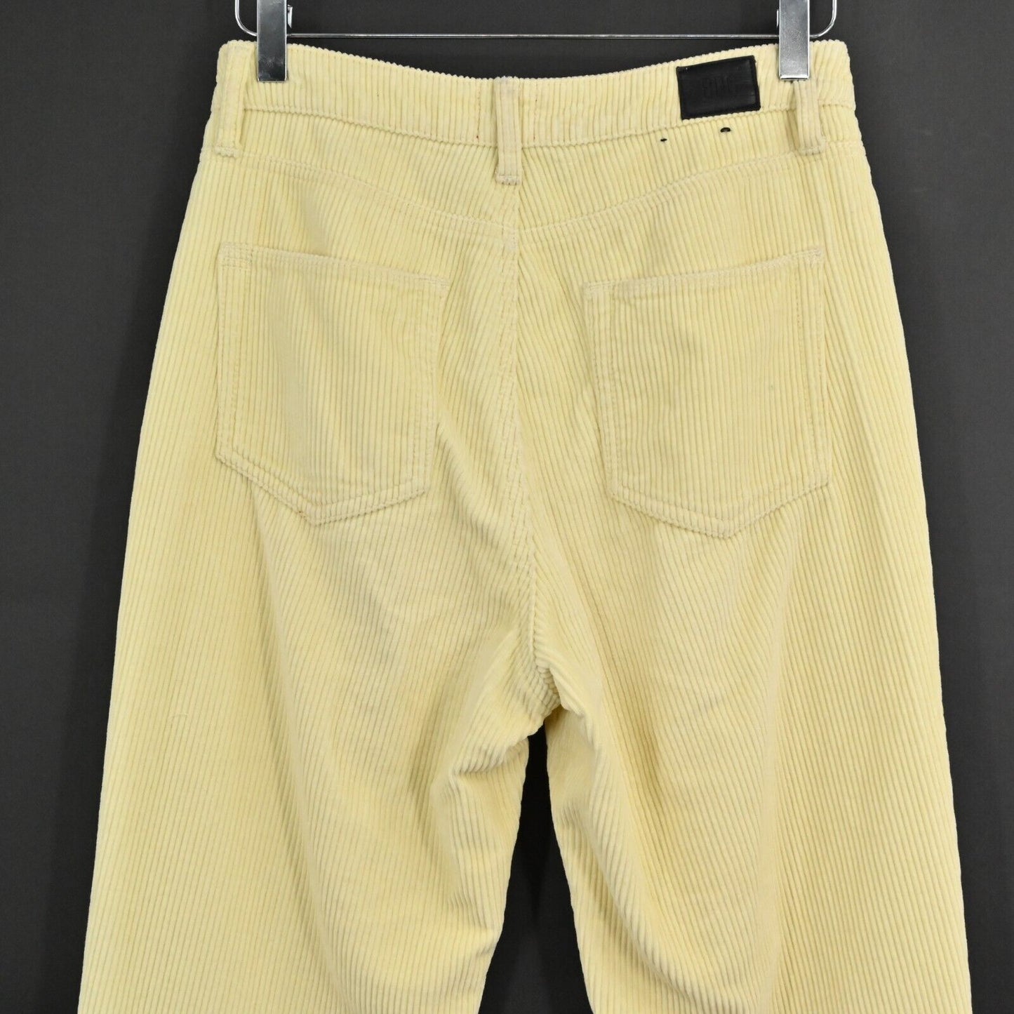 URBAN OUTFITTERS Pants Womens Size 27 BDG Solid Yellow Corduroy Mom High Rise