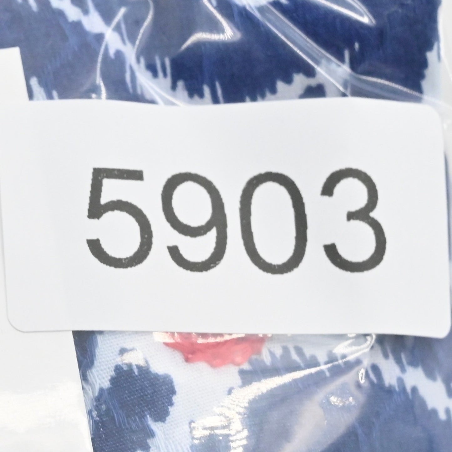 Vineyard Vines Whale Tail Tile Dress Size 14 Sleeveless Blue Red Floral Ikat