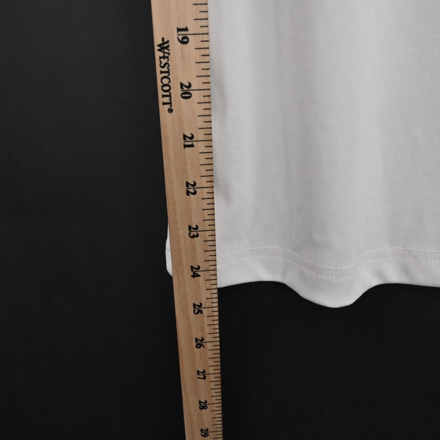 OGL Top Womens Size XL Crewneck Brami Tank White Sandwashed Modal Regular Fit
