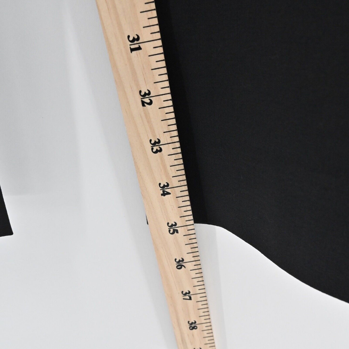 Vtg GIANNI VERSACE Pants Womens Sz 6 Black Wool Blend Mid Rise Straight Leg 80s