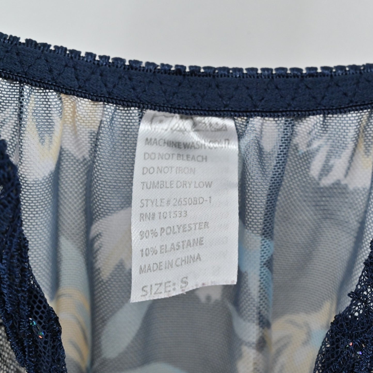 Carrie Amber Babydoll Lace Top Size S Dark Romantic Fairygrunge Floral Sheer Y2k