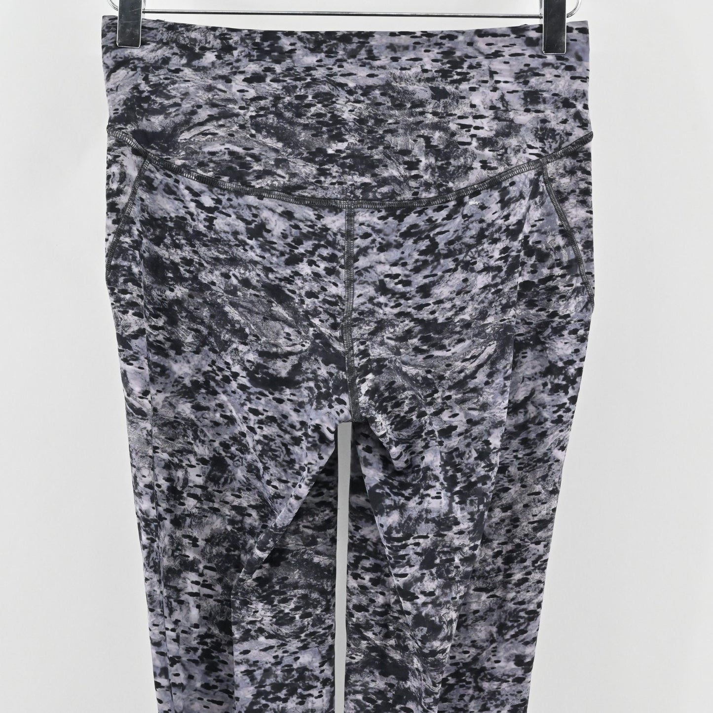 Lululemon Womens Base Pace High Rise 25" Leggings Size 8 Estuary Grey Multi