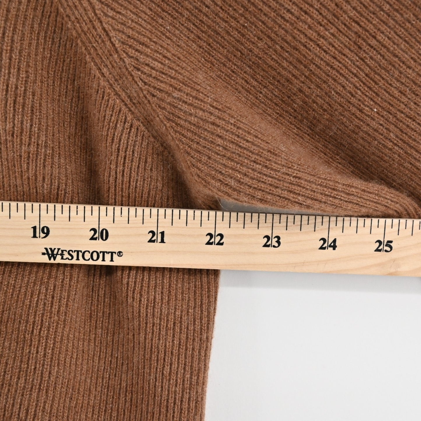Vtg PETER MILLAR Mens Cashmere Sweater Size M Brown Knit Quarter Zip Casual