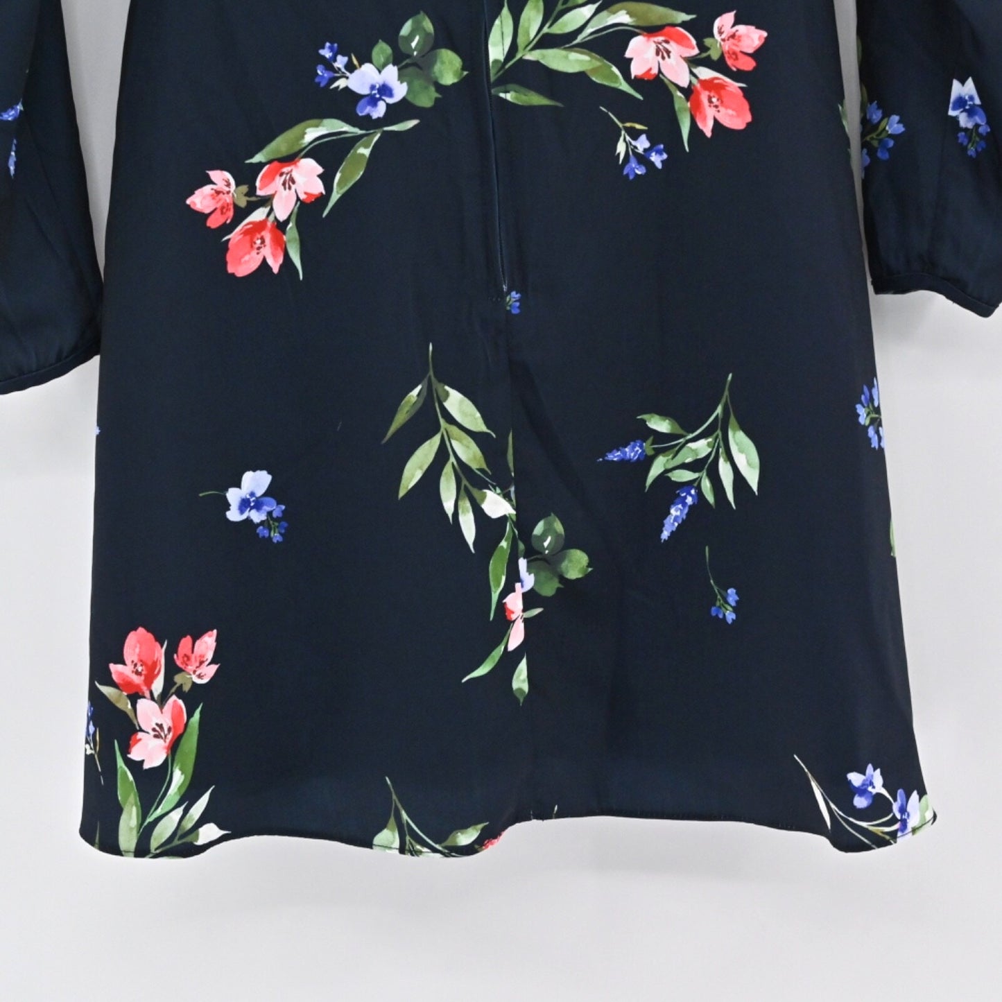 KEEPSAKE Womens Glory Blue Floral Dress Size XS Mini Empire Waist Puff Sleeve