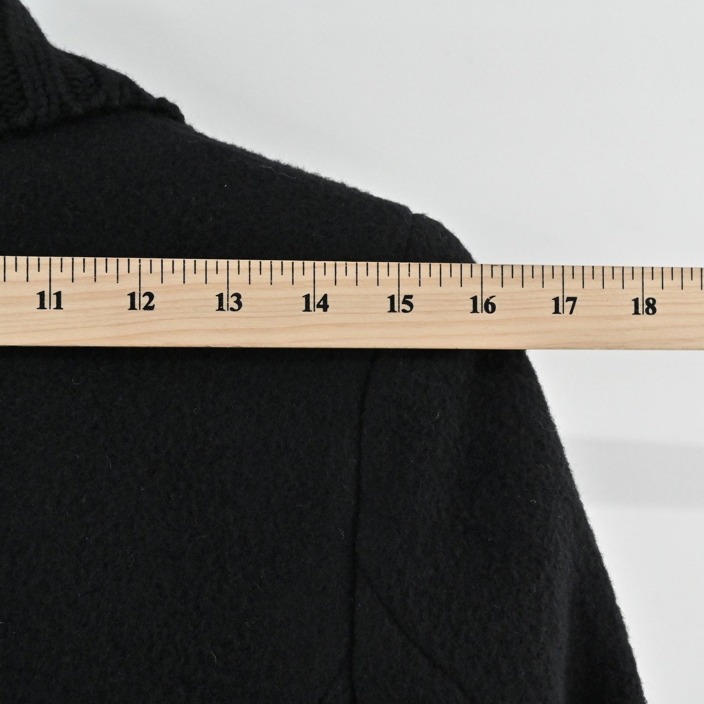 Theory Womens Ponette Jacket Size 0 Wool Cashmere Black Rib Collar Luxury NEW