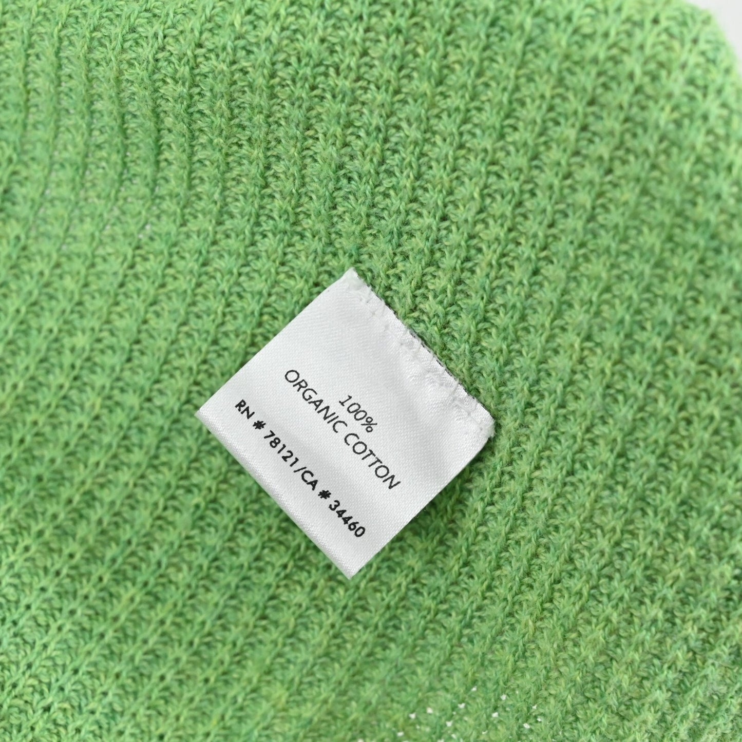 EILEEN FISHER Womens Organic Cotton Cardigan Sweater Sz M Green Knit Open Front