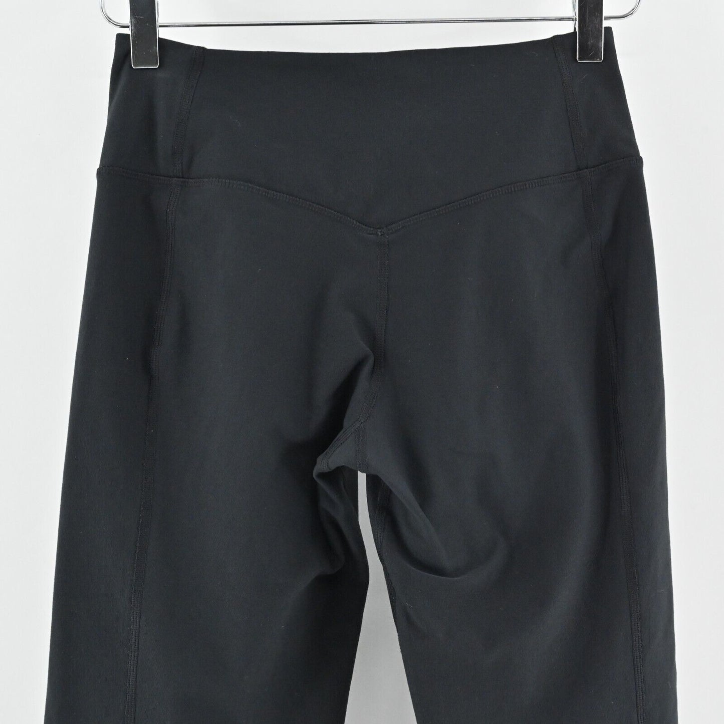 NIKE Pants Womens Size S Black Dri Fit Cropped Stretch Pull On Activewear