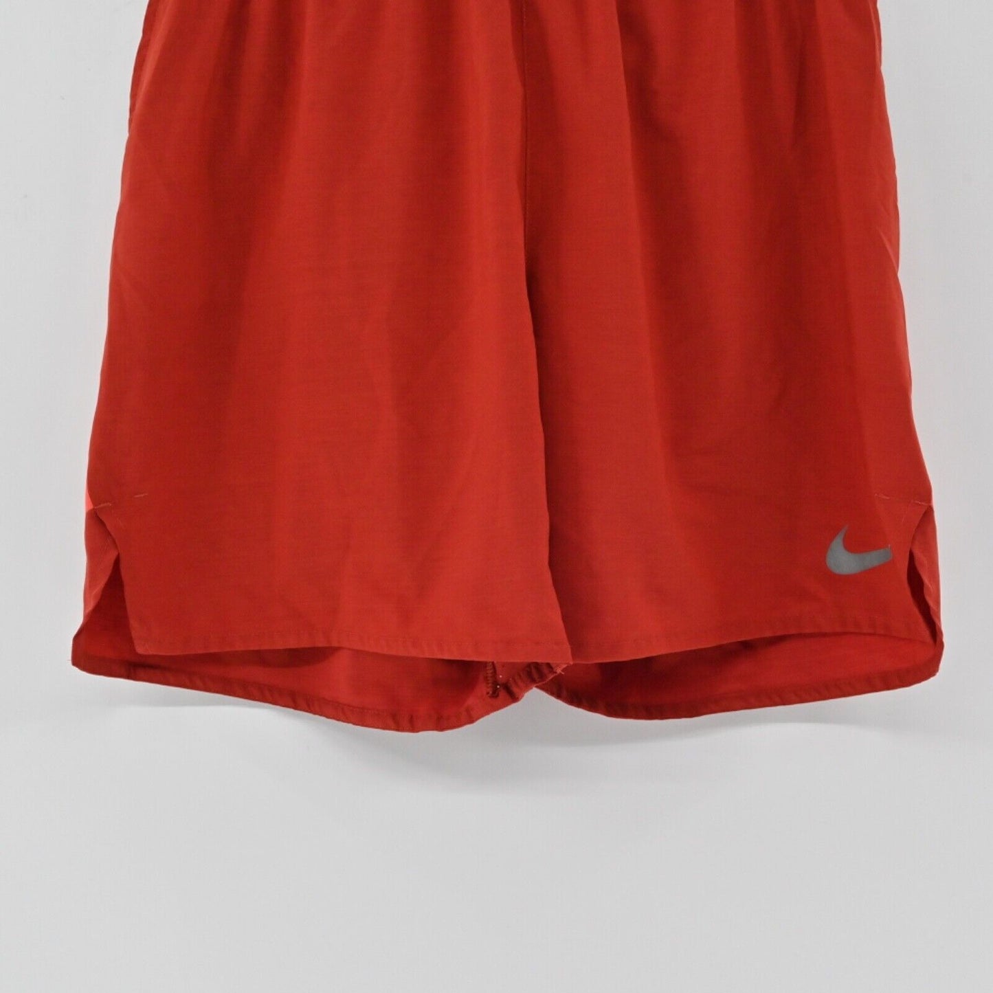 NIKE Shorts Mens Size M Red 7 Inch Dri Fit Flex Stride Elastic Waist Pockets Run