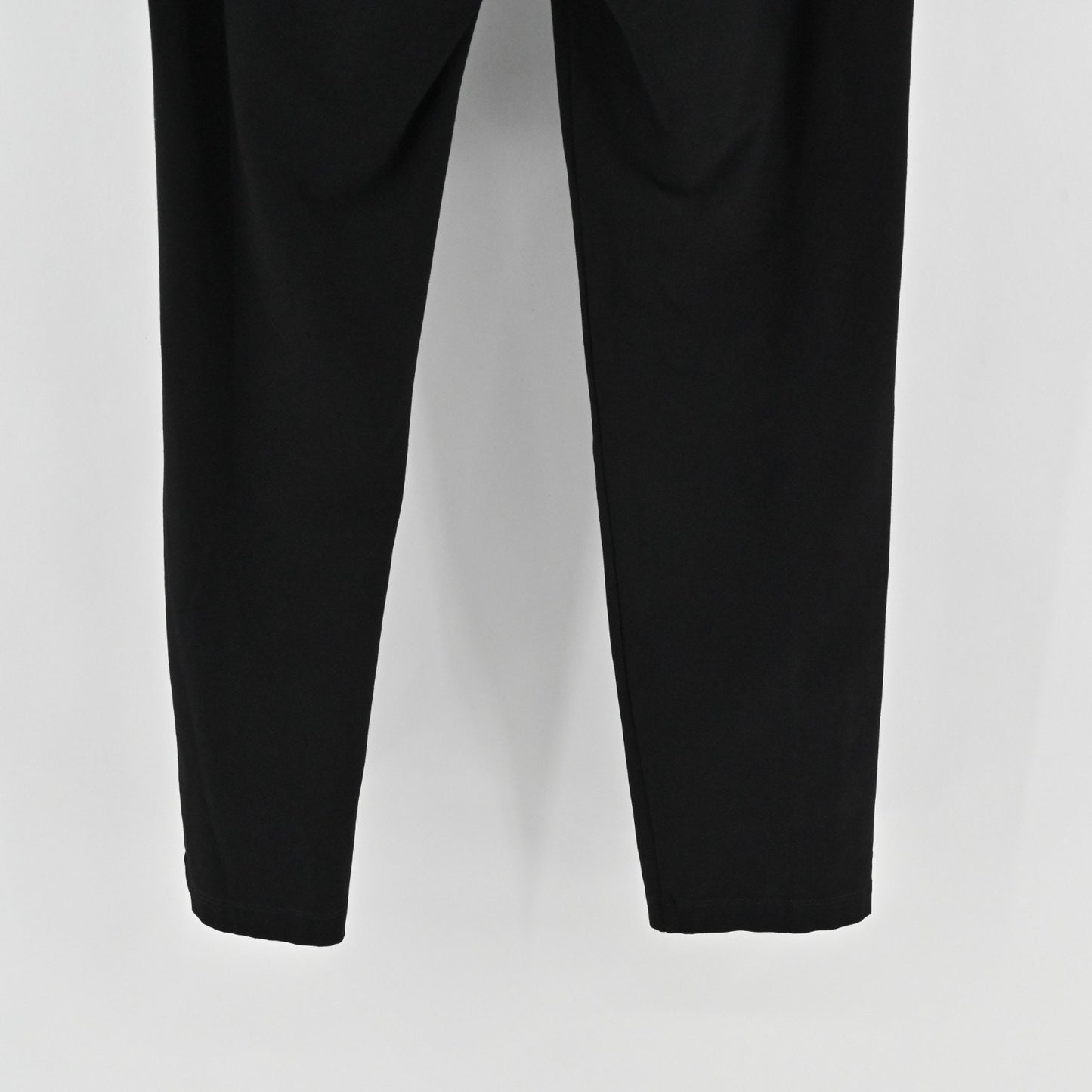 Eileen Fisher Womens System Washable Crepe Stretch Pants Size S Black Slim Fit