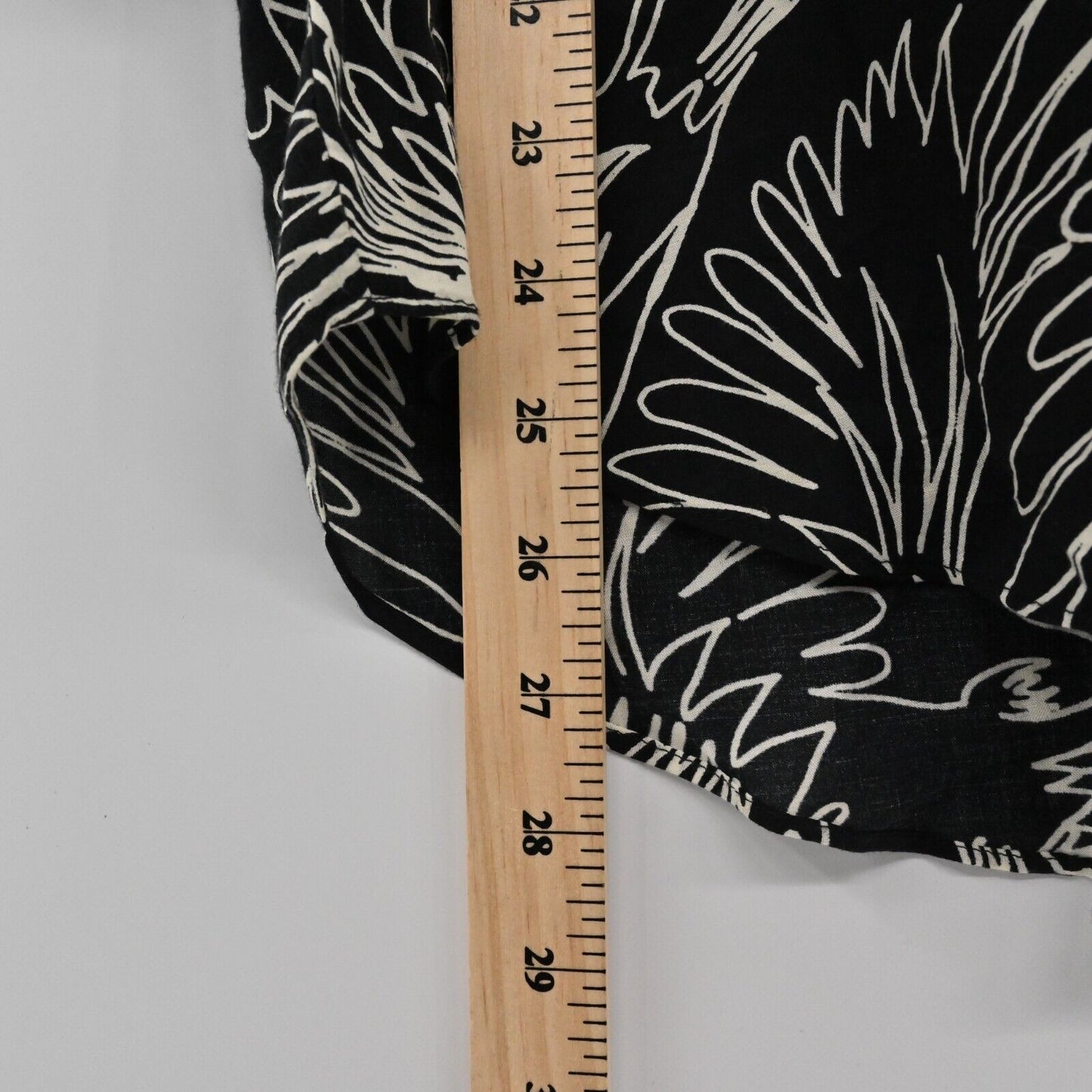ANTHROPOLOGIE Top Womens Size 2 Maeve Bird Novelty Print Pleated Pintuck Blouse