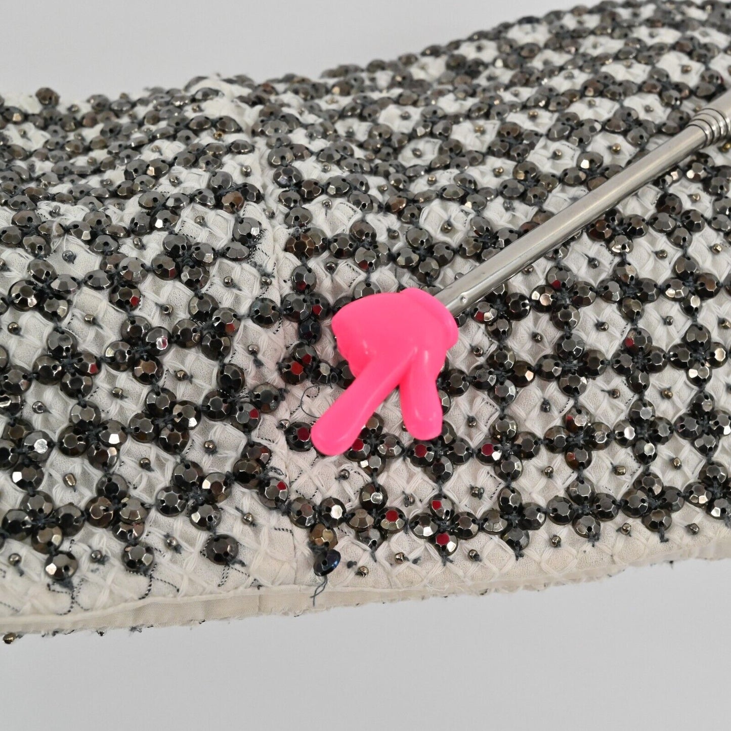 X BY NBD Top Womens Size M Revolve Embellished Detail Strapless Tube Cropped