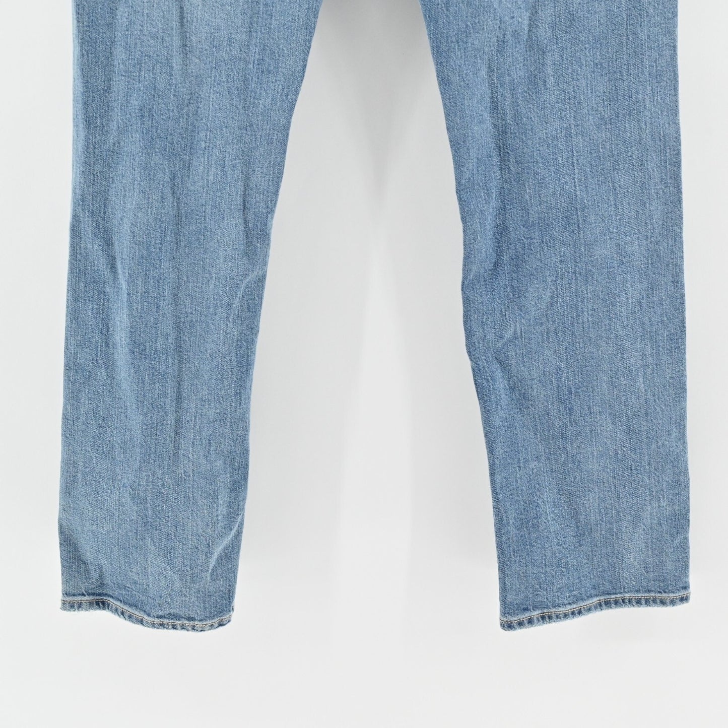 7 FOR ALL MANKIND Jeans Womens Size 31 High Rise Straight Classic Blue Denim