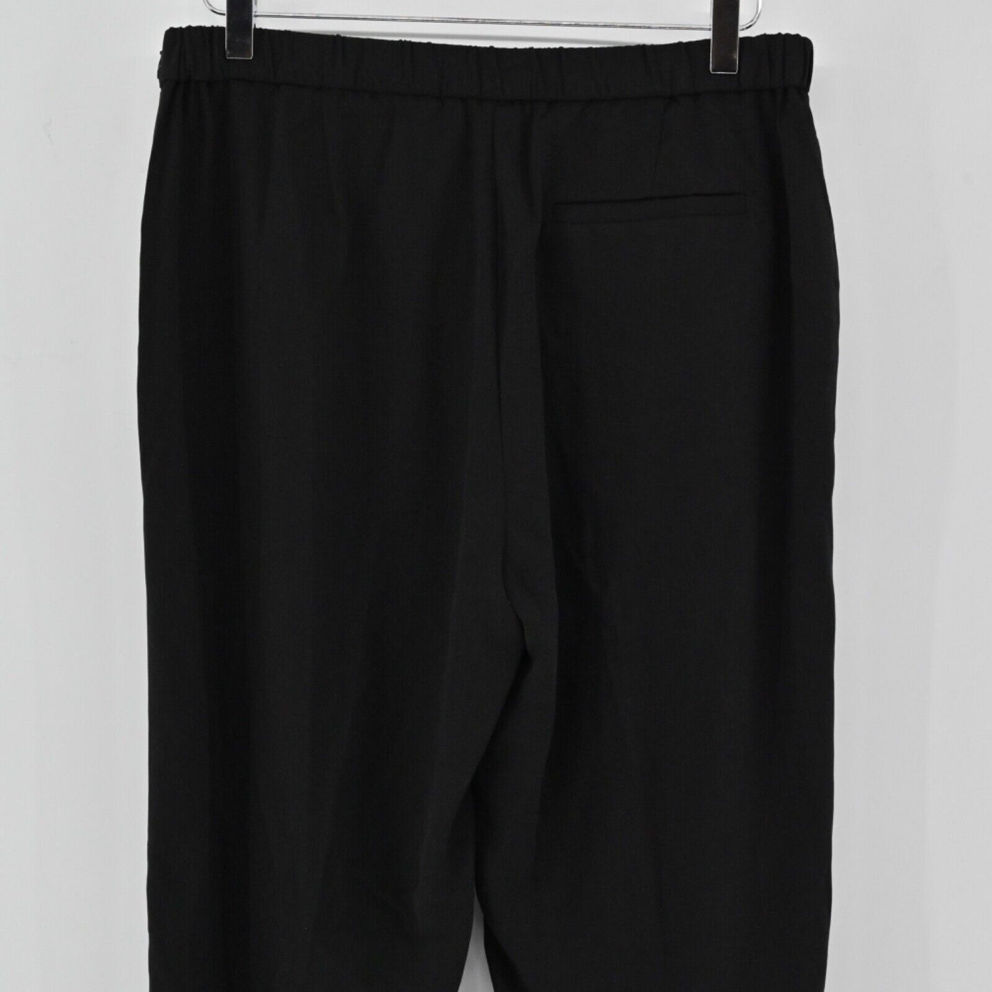 EILEEN FISHER Pants Womens Sz S Black High Rise Tapered Leg Dress Career Office